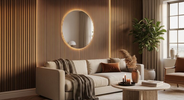 Inspiring Living Room Wall Panel Design Ideas