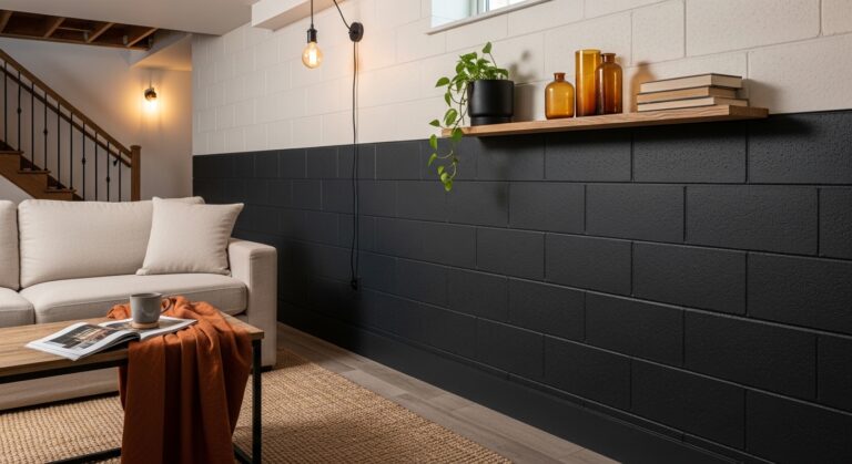 Creative Painting Ideas for Unfinished Basements