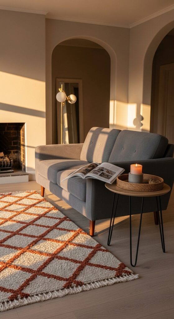 Diagonal Furniture Placement