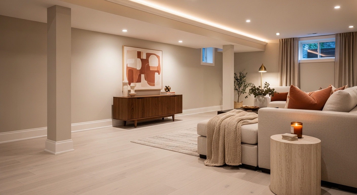 Inspiring Basement Soffit Framing Ideas