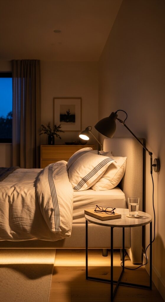 Layer Bedroom Lighting
