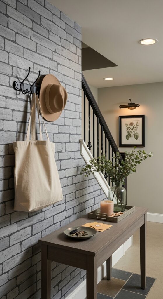 Painted Concrete Faux Stone Finish Using a Sea Sponge Technique