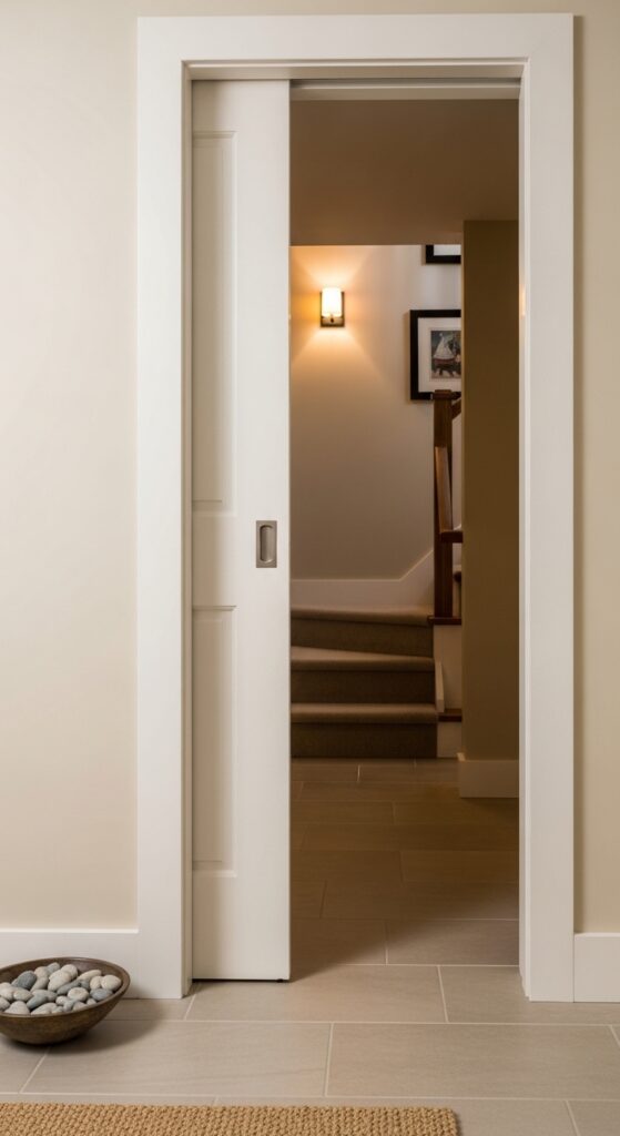 Pocket Door Installation for Ultra-Tight Hallways