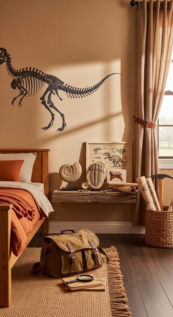 Dinosaur Fossil Adventure Bedroom