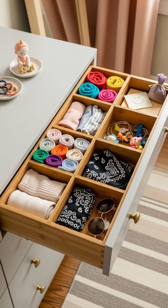 Drawer Dividers in Existing Dresser