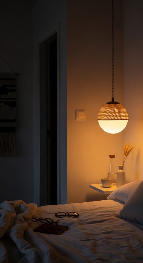 Overhead Pendant Light with Dimmer Switch