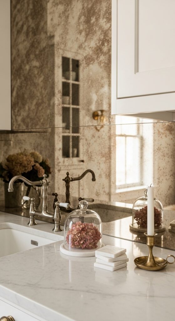 Mirrored Backsplash Panel