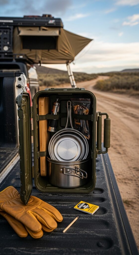 Nesting Cook Kit in an Ammo Can