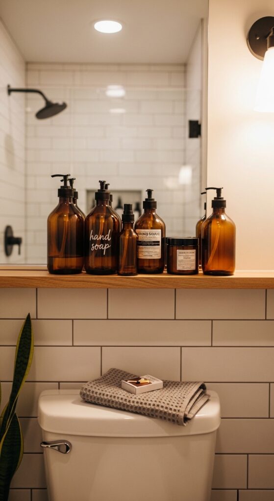 Floating Shelf Apothecary Display