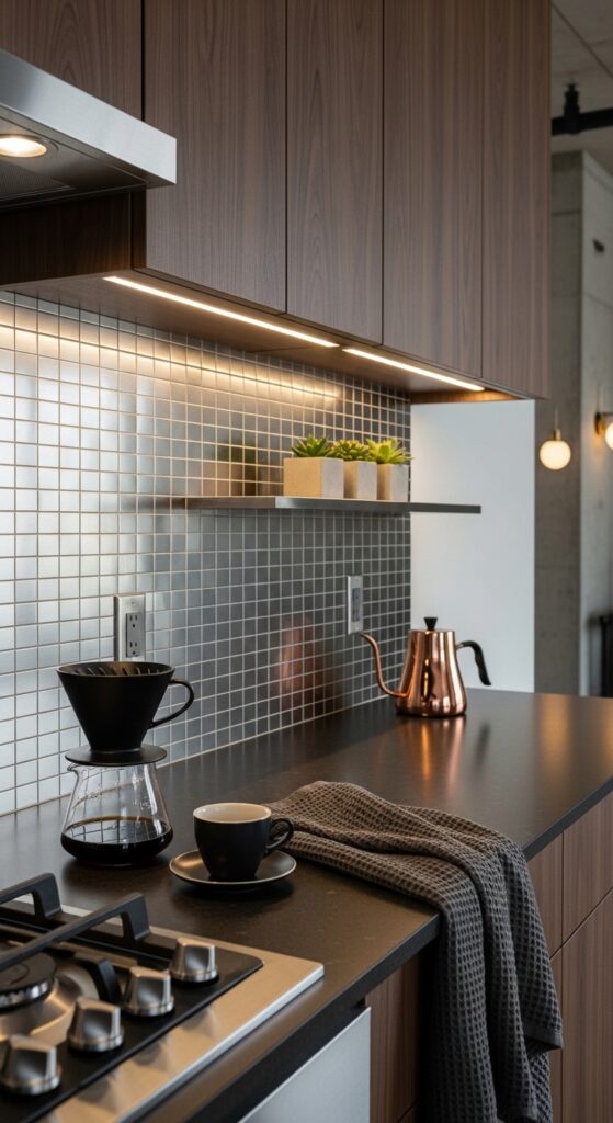 Press-On Mosaic Metal Tiles