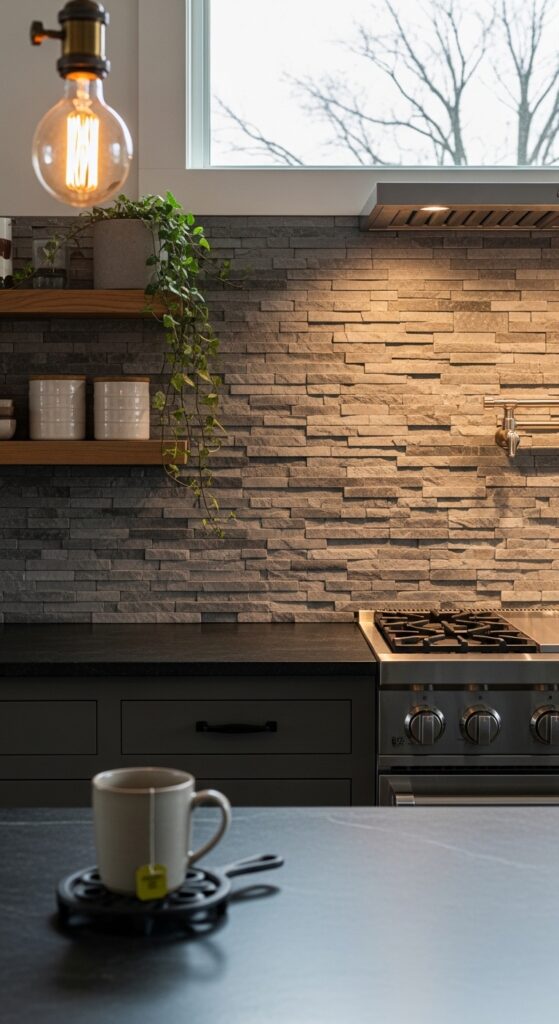 Stacked Stone in Neutral Gray Tones