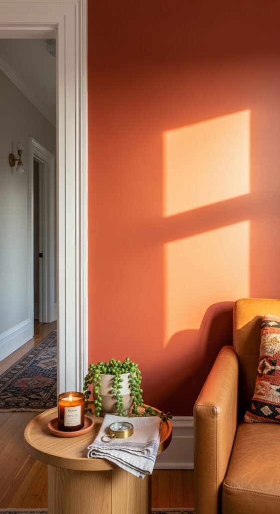 Vintage Wooden Boxes As Vertical Dividers