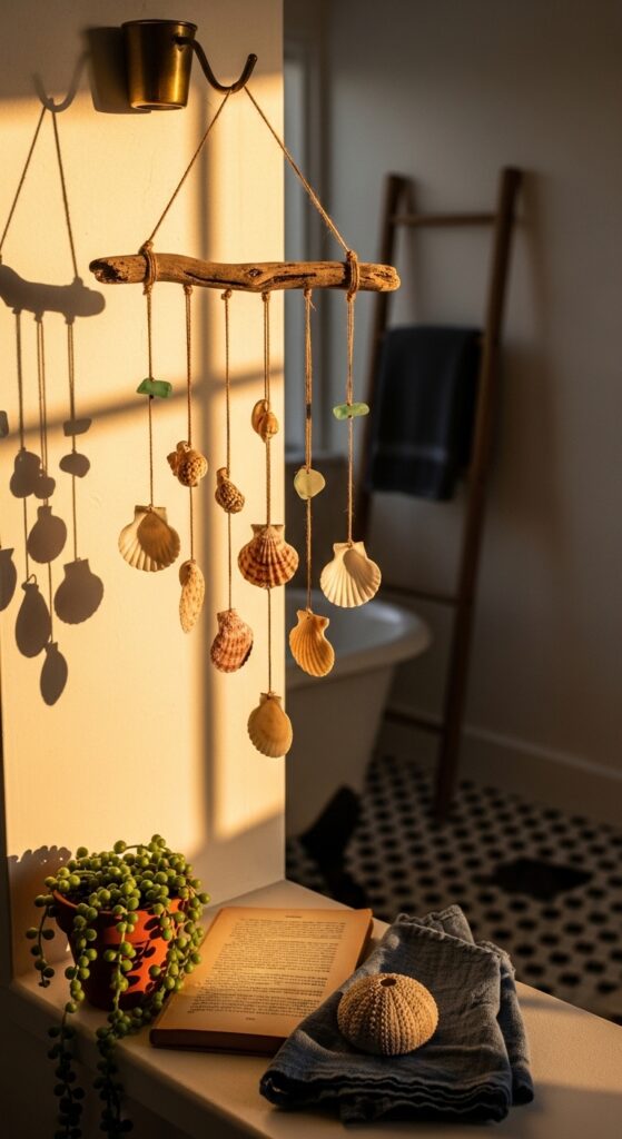 Hanging Seashell Wind Chime for the Window