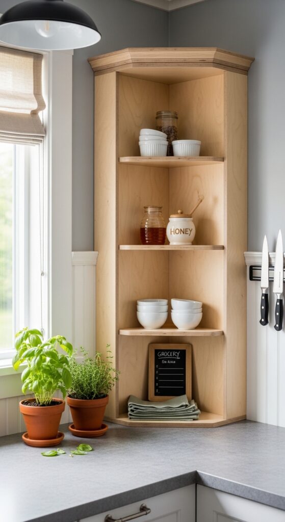 Farmhouse Step-Back Hutch From Scratch
