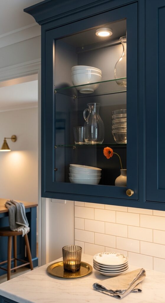 Glass-Front Inserts for Display-Worthy Cabinets