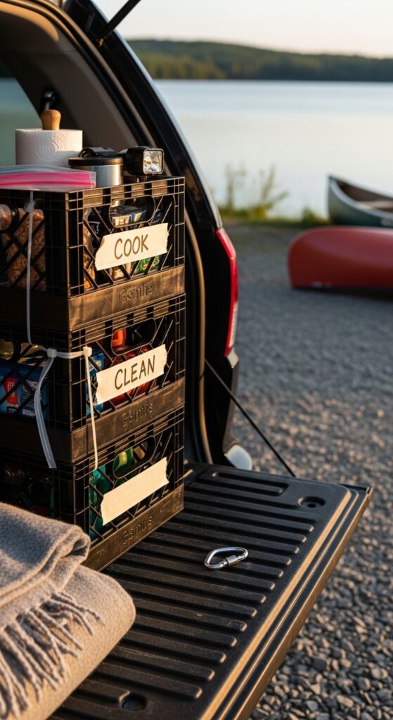 Milk Crate Modular Storage System