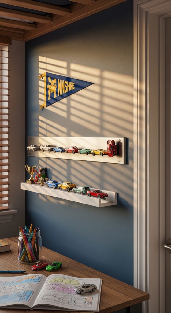 Magnetic Strip for Toy Car Display