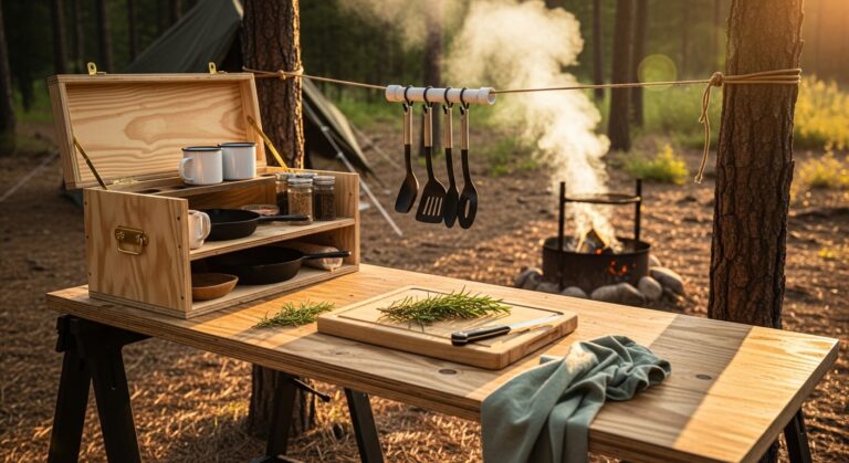 Creative DIY Camp Kitchen Ideas