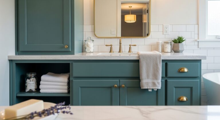 Creative Ways to Paint Bathroom Cabinets