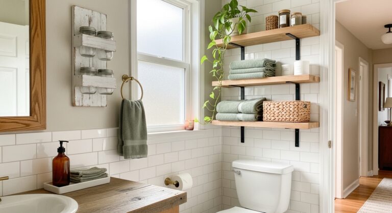 DIY Bathroom Storage Ideas