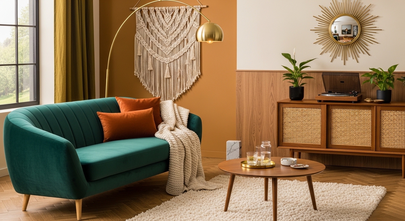 Retro Living Room Ideas