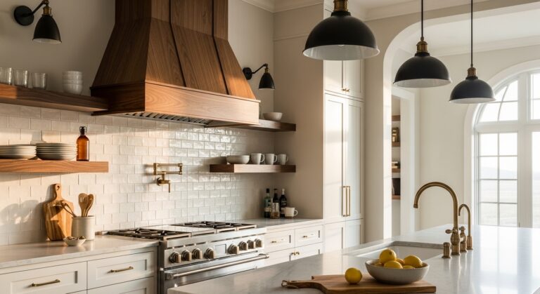 Stylish Wood Hood Kitchen Ideas